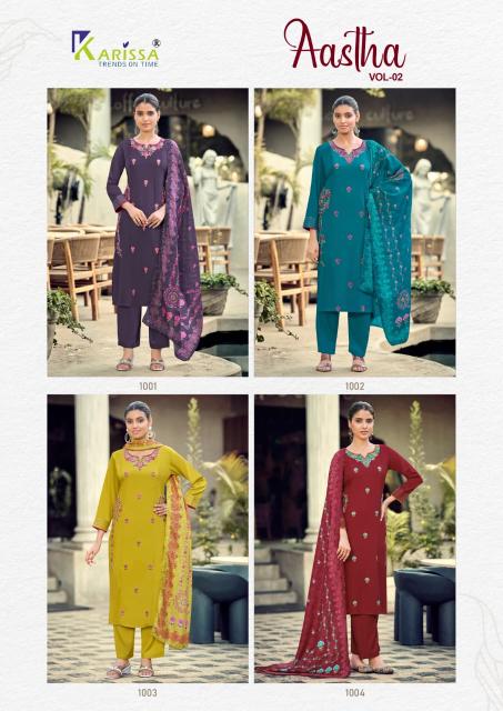 Karissa aastha vol-2 wholesale best factory for kurtis